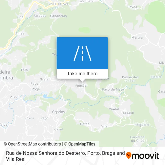 Rua de Nossa Senhora do Desterro map