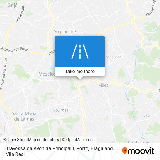 Travessa da Avenida Principal I map
