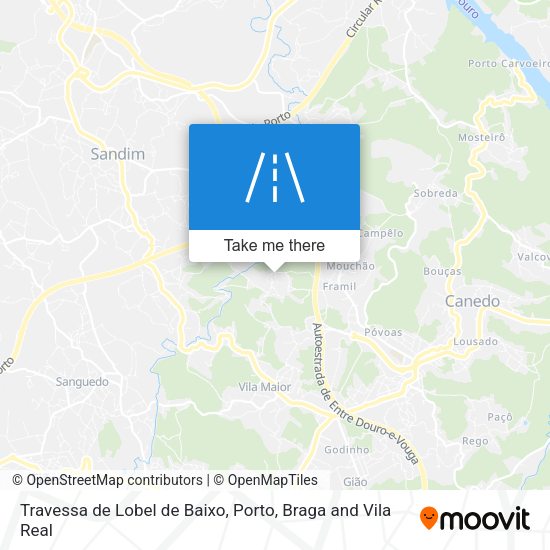Travessa de Lobel de Baixo map
