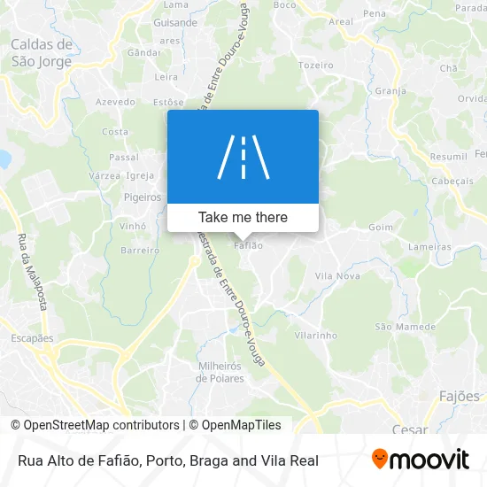 Rua Alto de Fafião map
