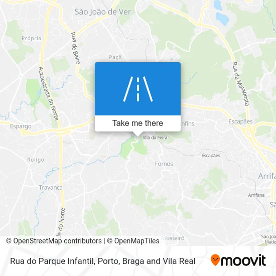 Rua do Parque Infantil map