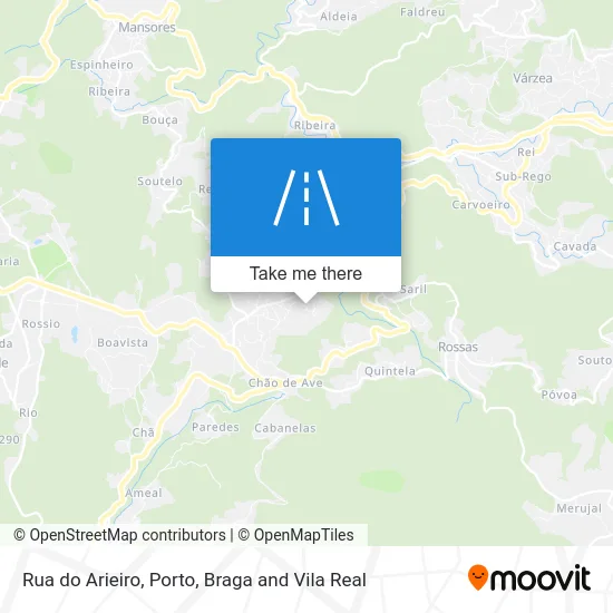Rua do Arieiro map