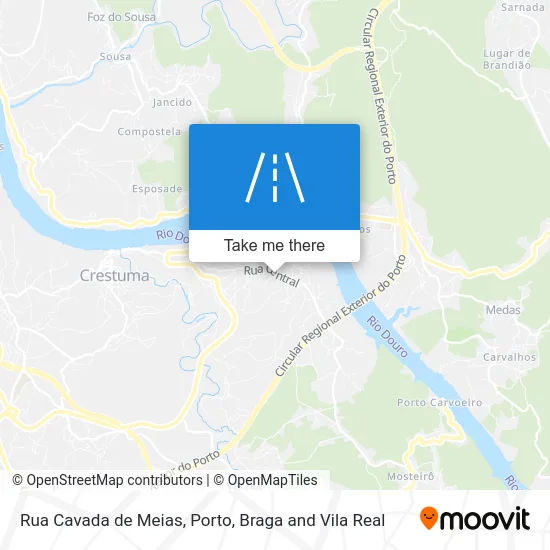 Rua Cavada de Meias map