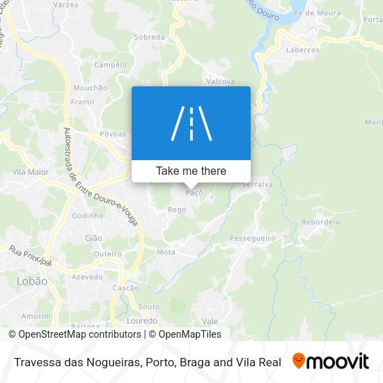 Travessa das Nogueiras map