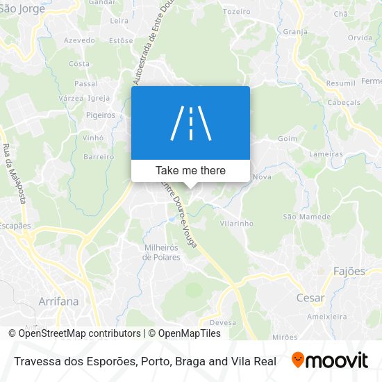 Travessa dos Esporões map
