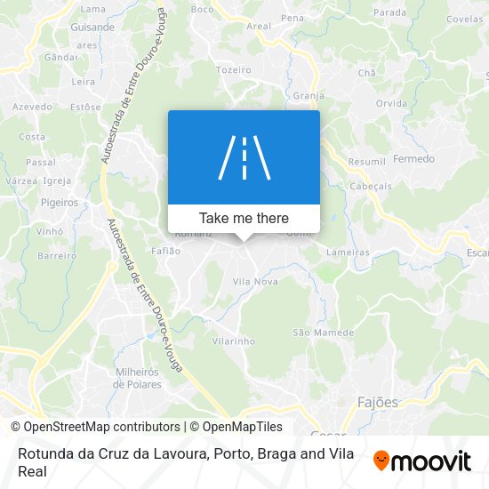 Rotunda da Cruz da Lavoura map