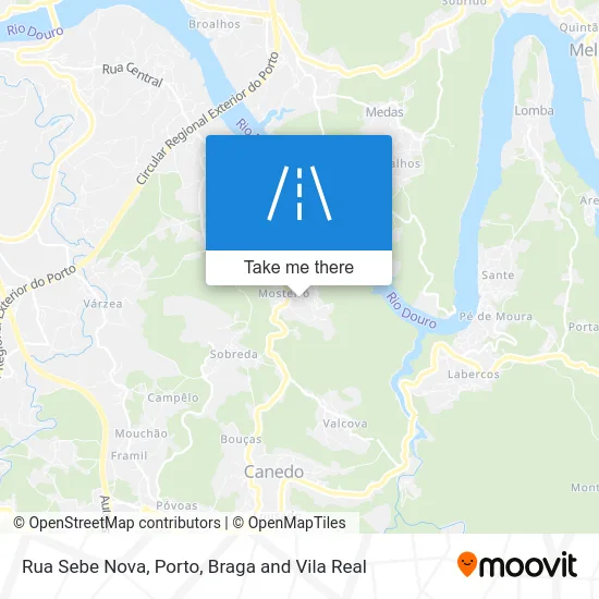 Rua Sebe Nova map