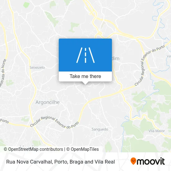 Rua Nova Carvalhal map