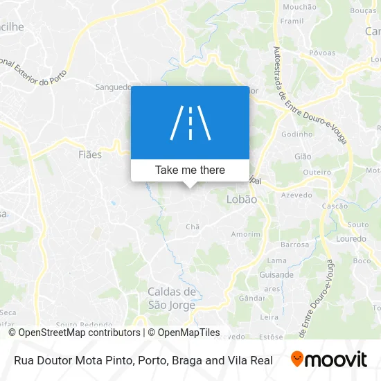 Rua Doutor Mota Pinto map