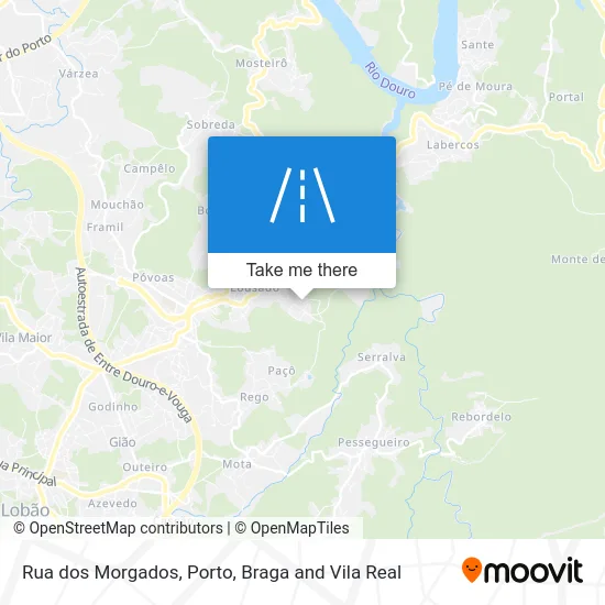 Rua dos Morgados map