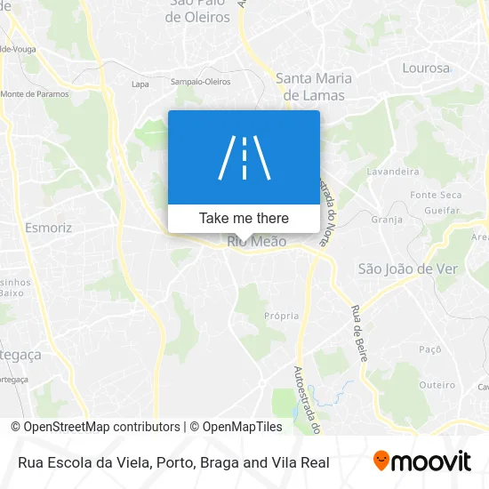 Rua Escola da Viela map