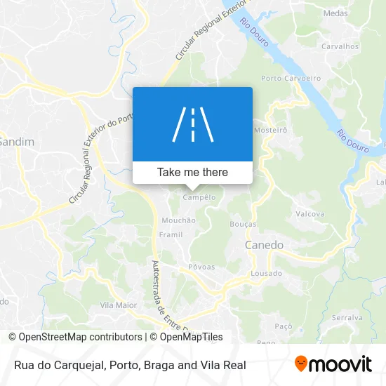 Rua do Carquejal map