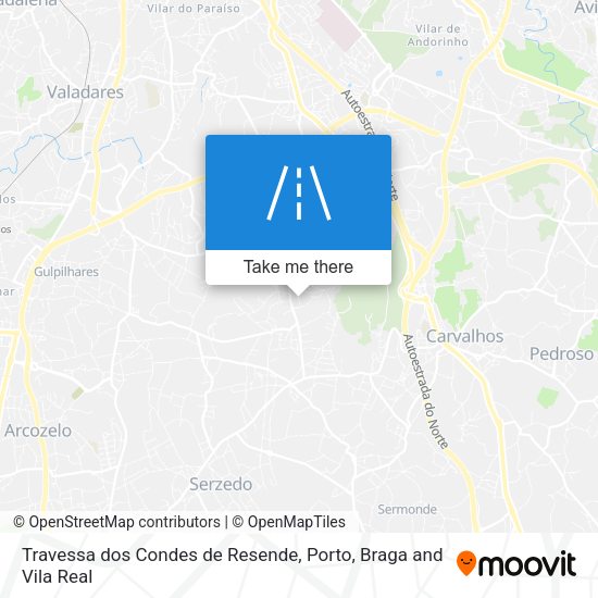 Travessa dos Condes de Resende map