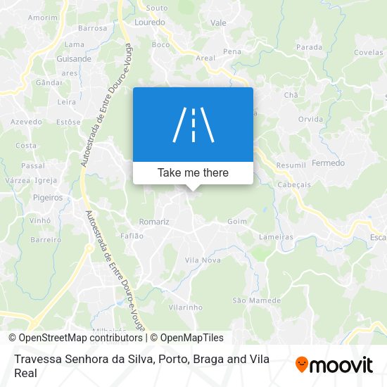 Travessa Senhora da Silva map