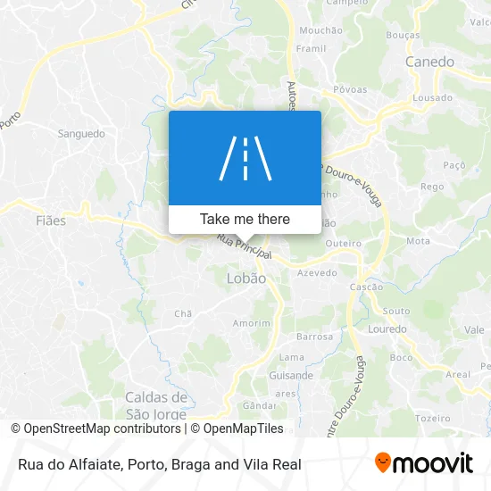 Rua do Alfaiate map