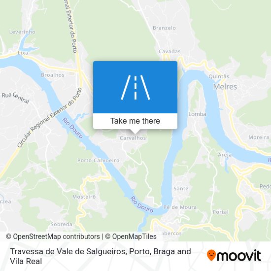 Travessa de Vale de Salgueiros map