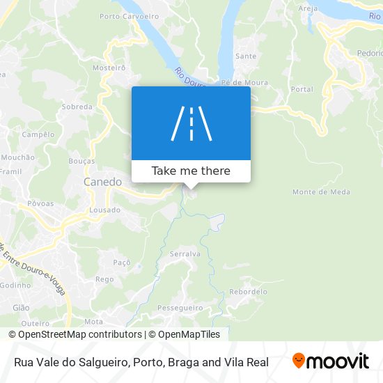 Rua Vale do Salgueiro map