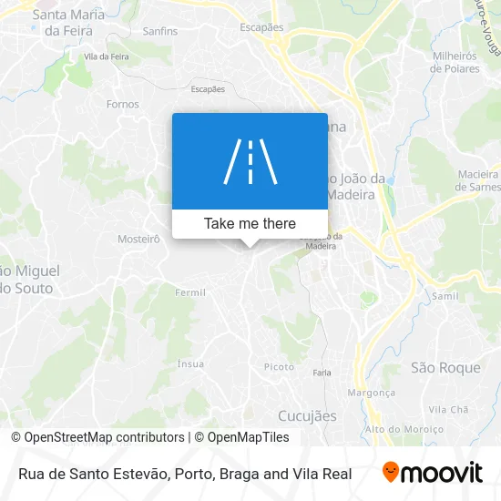 Rua de Santo Estevão map