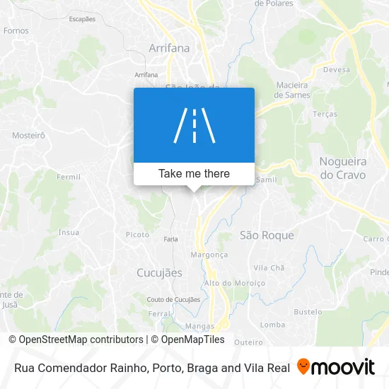 Rua Comendador Rainho map