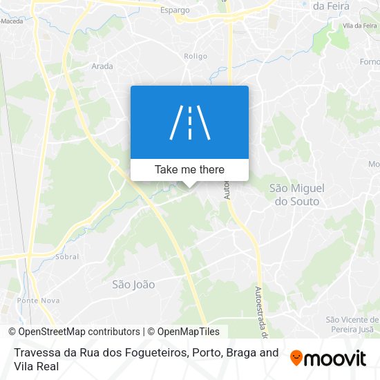 Travessa da Rua dos Fogueteiros map