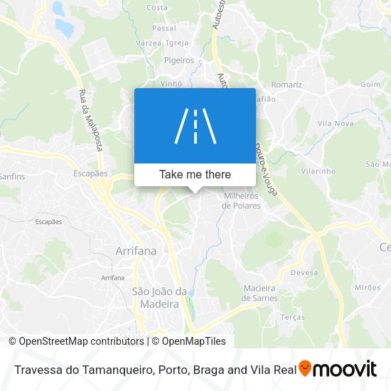 Travessa do Tamanqueiro map