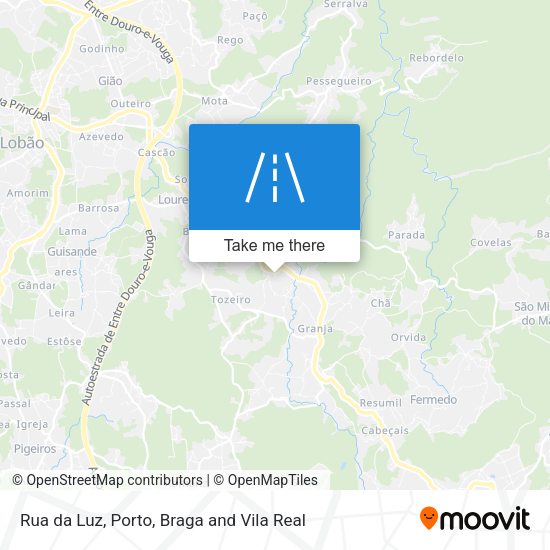 Rua da Luz map