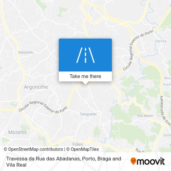 Travessa da Rua das Abadanas map