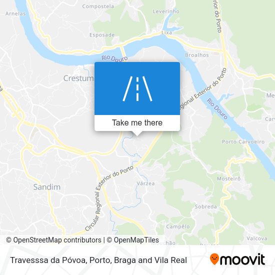 Travesssa da Póvoa map