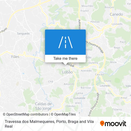 Travessa dos Malmequeres map