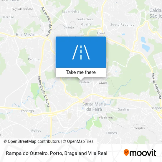 Rampa do Outreiro map