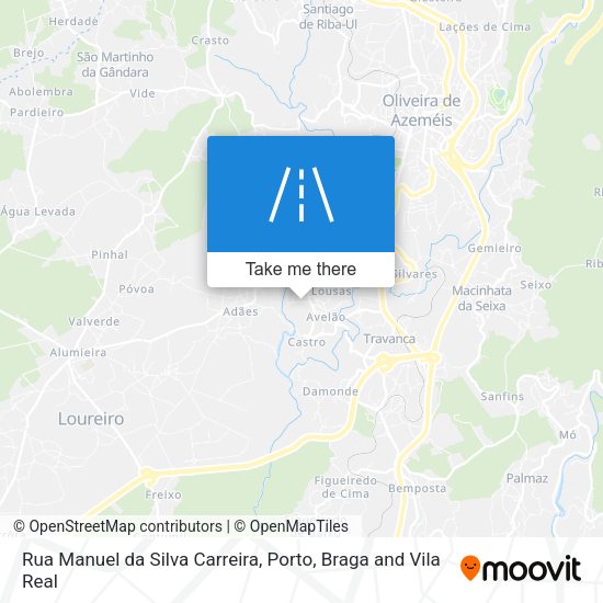 Rua Manuel da Silva Carreira map