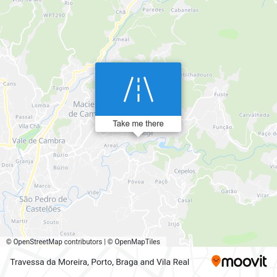 Travessa da Moreira map