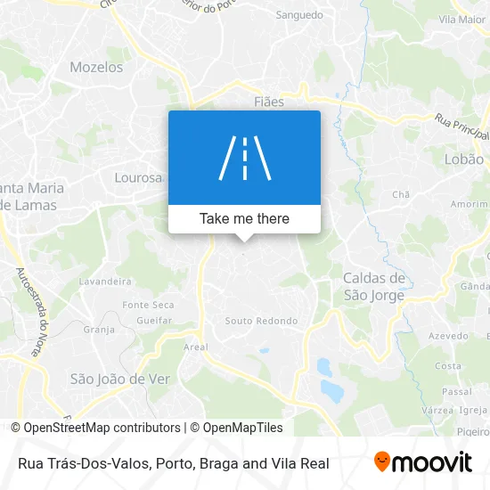 Rua Trás-Dos-Valos map