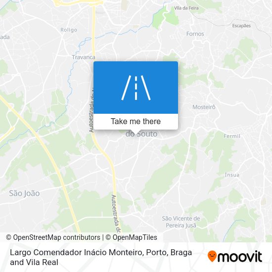 Largo Comendador Inácio Monteiro map