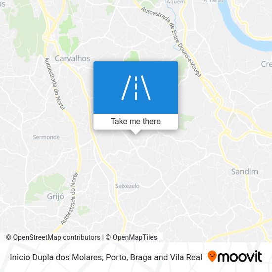 Inicio Dupla dos Molares map