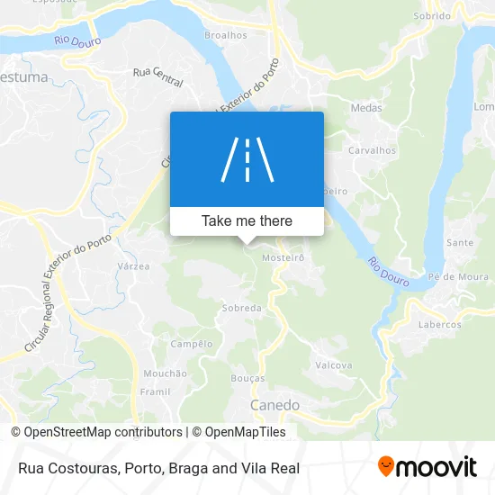 Rua Costouras map
