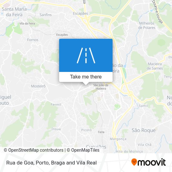 Rua de Goa map