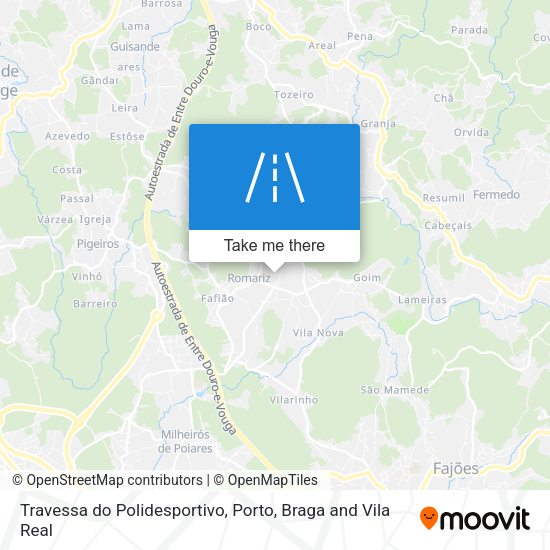 Travessa do Polidesportivo map