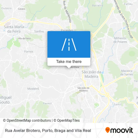 Rua Avelar Brotero map