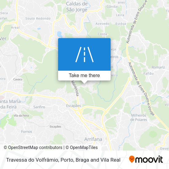 Travessa do Volfrâmio map