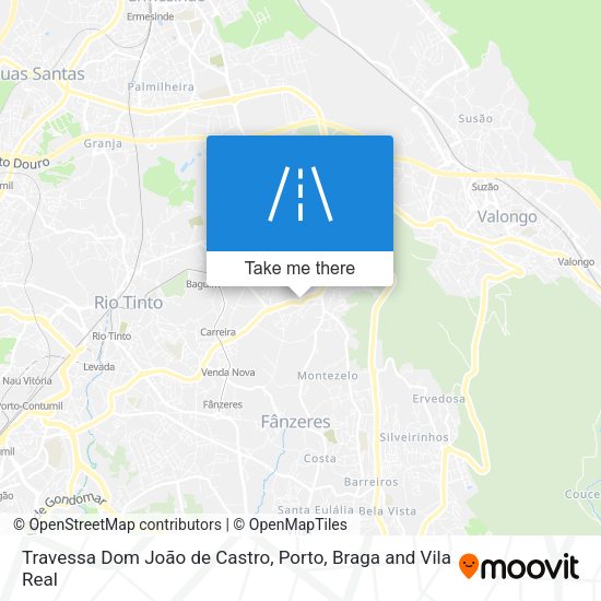 Travessa Dom João de Castro map