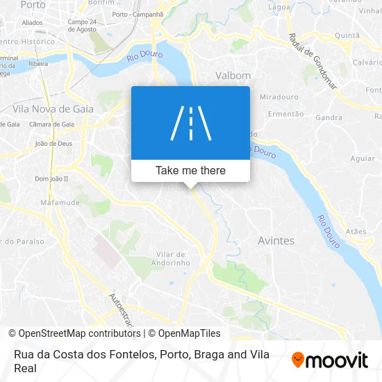 Rua da Costa dos Fontelos map