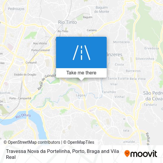 Travessa Nova da Portelinha map