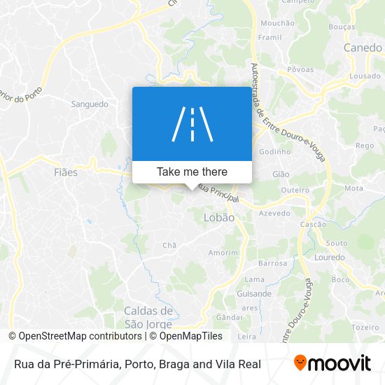 Rua da Pré-Primária map