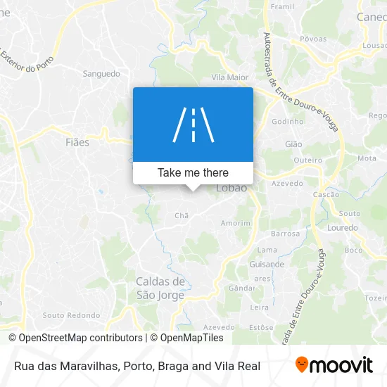 Rua das Maravilhas map