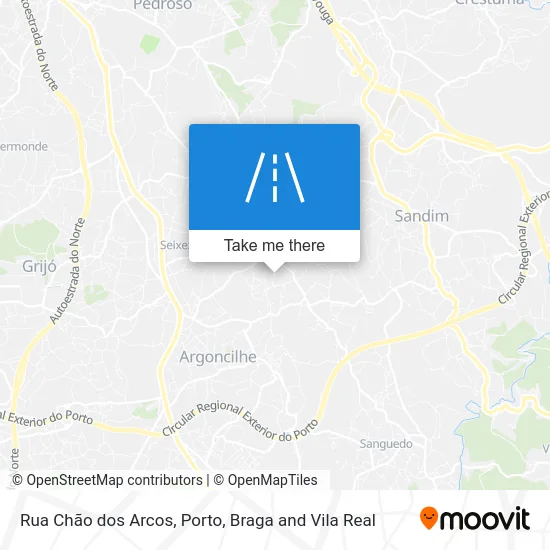 Rua Chão dos Arcos map