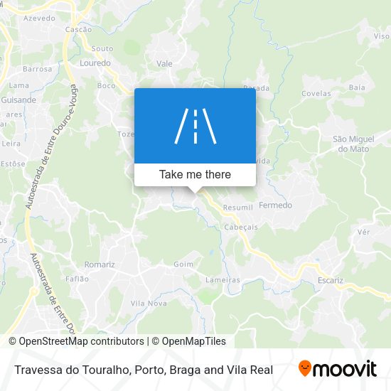 Travessa do Touralho map