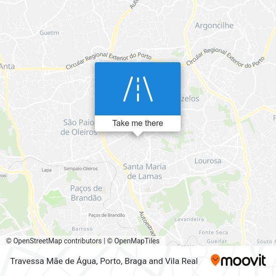 Travessa Mãe de Água map