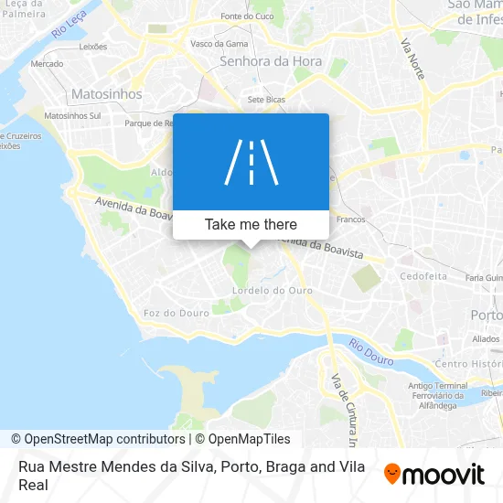 Rua Mestre Mendes da Silva map