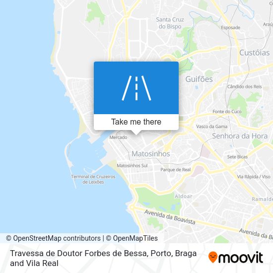 Travessa de Doutor Forbes de Bessa mapa